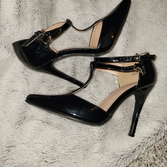 Journee collection Black high heels - Picture 3 of 7
